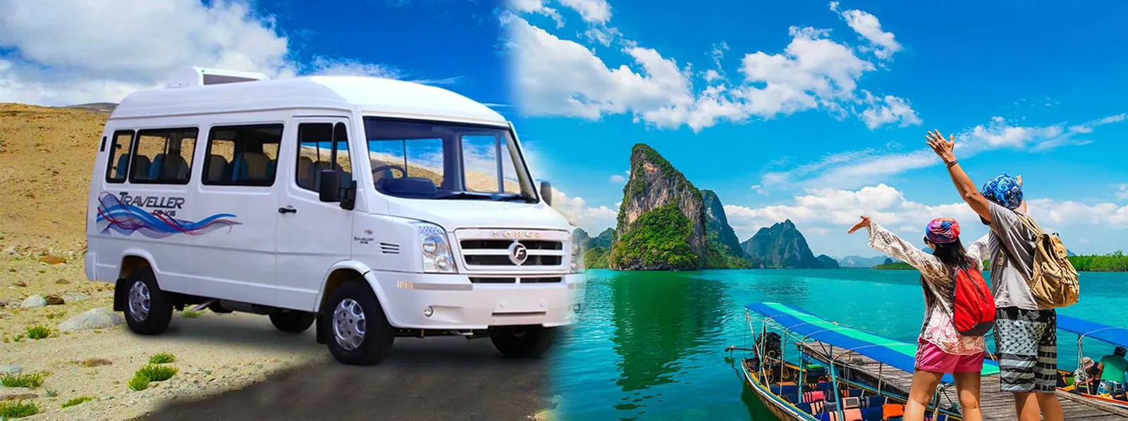 tempo traveller for group tour in Delhi