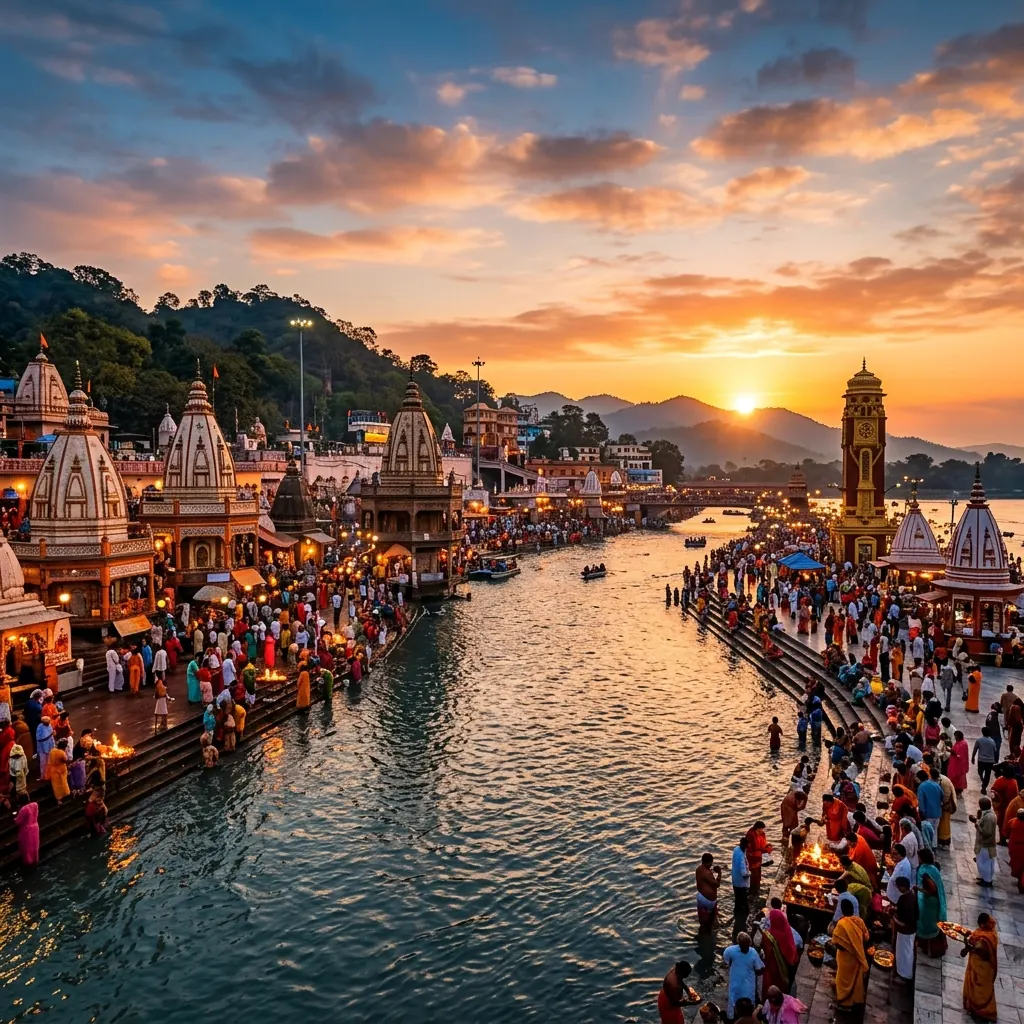 Delhi to Haridwar tempo traveller on rent