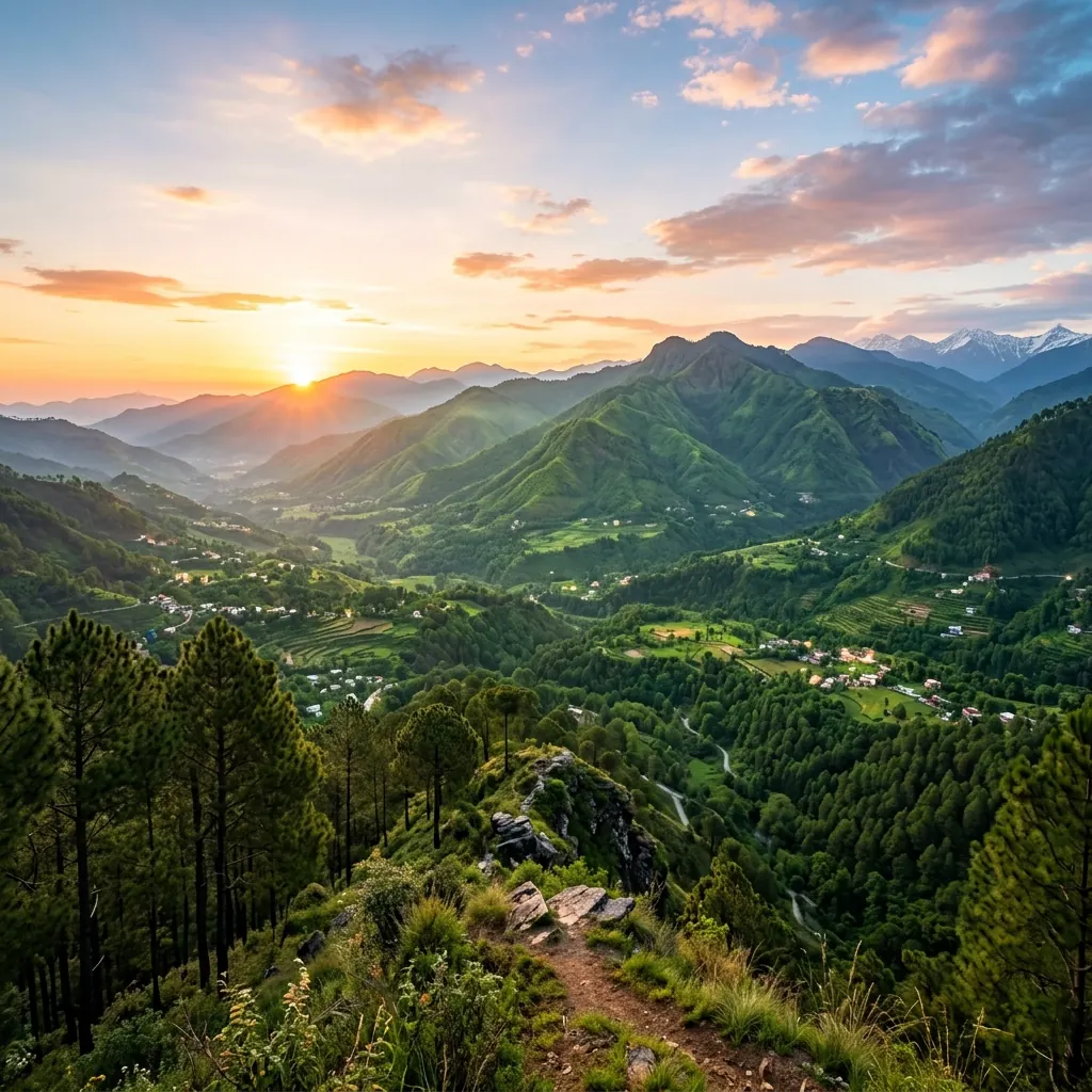Delhi to Mussoorie tempo traveller on rent