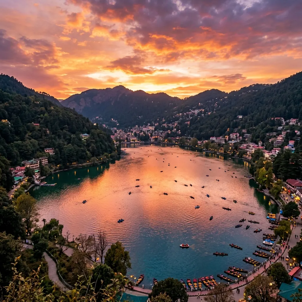 Delhi to Nainital tempo traveller on rent